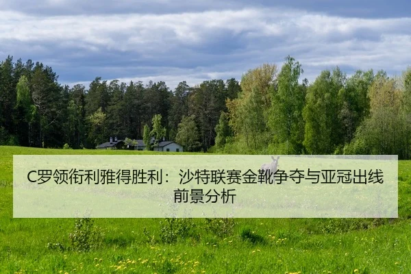 C罗领衔利雅得胜利：沙特联赛金靴争夺与亚冠出线前景分析